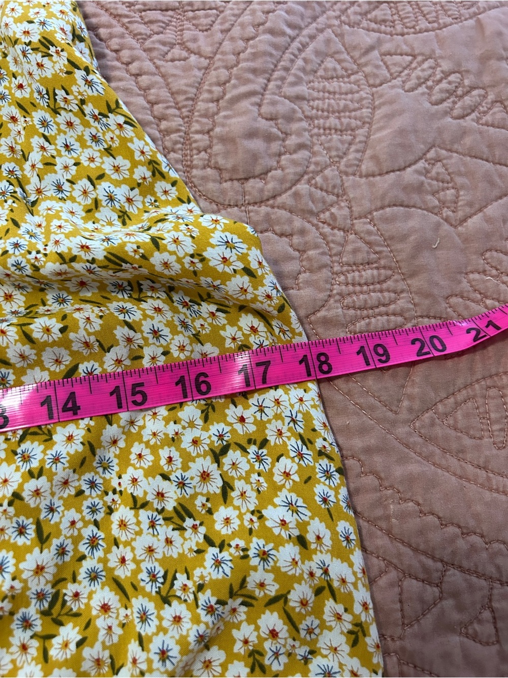 Yellow Floral Ruffle Slip Dress - Picture 5 of 7